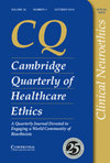点击查看Cambridge Quarterly Of Healthcare Ethics