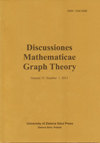 点击查看Discussiones Mathematicae Graph Theory