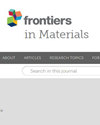 点击查看Frontiers In Materials