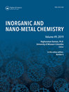 点击查看<b>Inorganic And Nano-metal Chemistry</b>