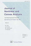 点击查看Journal Of Nonlinear And Convex Analysis