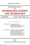 点击查看Romanian Journal Of Information Science And Technology