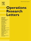 点击查看Operations Research Letters