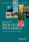 点击查看Journal Of Biological Dynamics