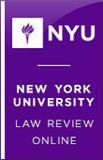 点击查看New York University Law Review