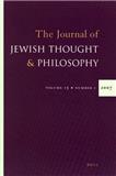 点击查看Journal Of Jewish Thought & Philosophy