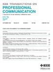 点击查看Ieee Transactions On Professional Communication