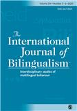 点击查看International Journal Of Bilingualism