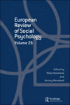 点击查看European Review Of Social Psychology