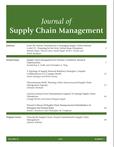 点击查看Journal Of Supply Chain Management