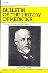 点击查看Bulletin Of The History Of Medicine