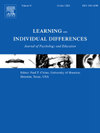 点击查看Learning And Individual Differences