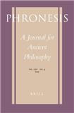 点击查看Phronesis-a Journal For Ancient Philosophy