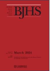 点击查看British Journal For The History Of Science