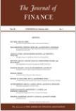 点击查看Journal Of Finance