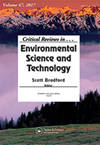 点击查看Critical Reviews In Environmental Science And Technology